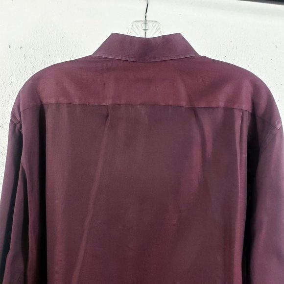 Stenstroms Men's Fitted Body Two Fold Cotton Button Down Color Changing Shirt - Picture 10 of 14